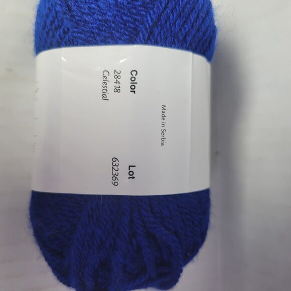 Lot of 10 Mini Skeins Knit Picks Brava Blue & Green Worsted Weight Yarn - Picture 10 of 16